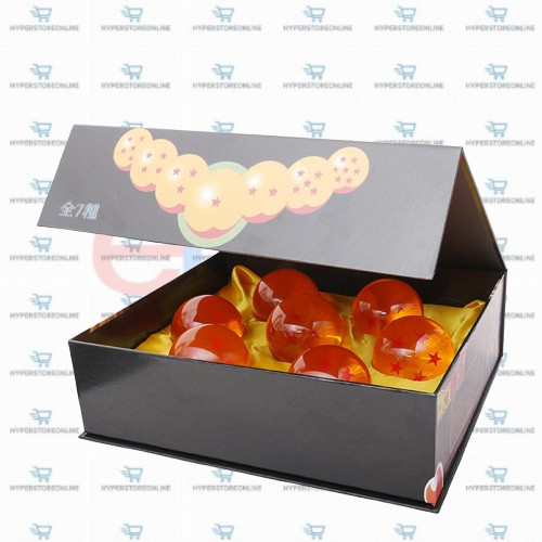 7er set kristall drachenkugeln - set,
