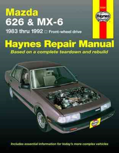 Handbuch mazda 626 - mazda, mx-6