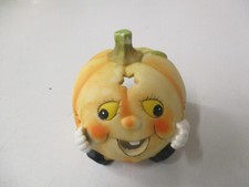 Keramik Teelichthalter Kürbis