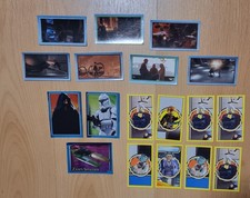 18 x Sticker Star Wars : Attack Of The Clones - 3 HOLOS   Merlin 2002