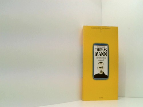 Thomas mann oder - oder, deutsche