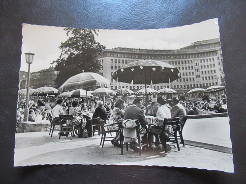 Berlin stalinallee cafe - ak, berlin,stalinallee,cafe