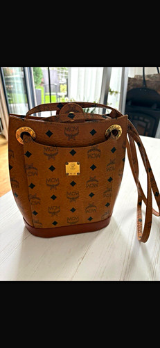 Mcm schultertasche damen - damen, leder