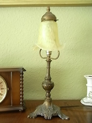 Antik tischlampe jugendstil - antik,