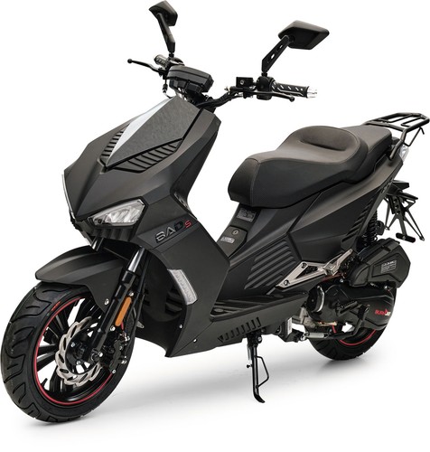 Bads schwarz matt - schwarz/matt, 125ccm