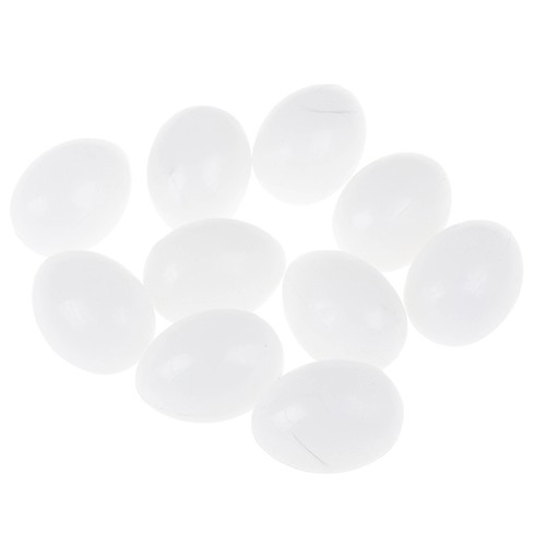 10x weiße feste plastik - feste,