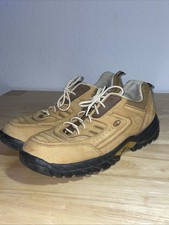 Walking Leder Sneaker,Gr.42, Gelb+orange