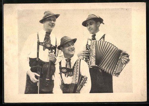 Musik und gesangstrio - musik-,