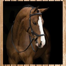 Rambo Micklem Competition Bridle Deluxe, Trense Horseware, brown