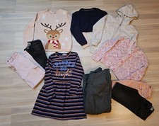 10 teiliges Kleiderpaket für Mädchen Gr 122/128