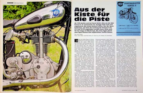 Motorrad classic 2152 nsu - motorrad,