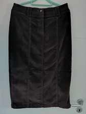 Cordrock Gr. 40 dunkelbraun, wadenlang