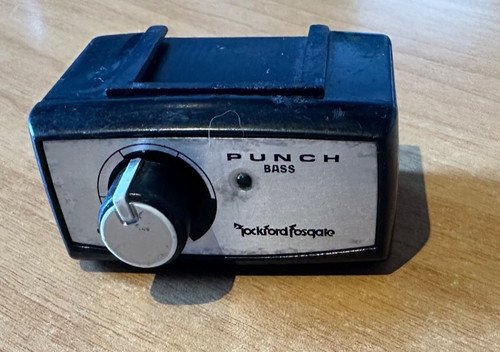 Rockford fosgate punch bass - rockford,