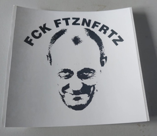 Fck ftznfrtz aufkleber - cm,