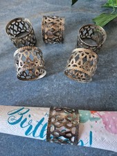 6 Teiliges Set Serviettenringe