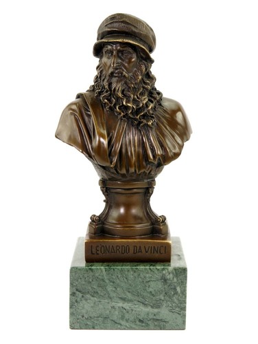 Leonardo vinci büste - leonardo, da