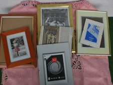 6  Bilderrahmen verschiedene Größen , siehe Foto und in der Beschreibung.