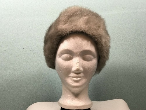 Damen nerz fell - pelz, mÜtze