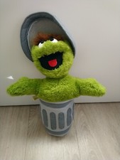 Oscar Oskar aus der Tonne Sesamstraße Plüschtier Stofftier Original Igel 1994