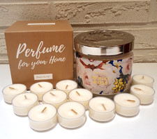 PARTYLITE * WHITE ROSE * 3