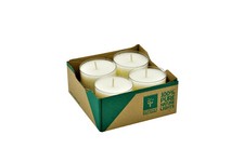 8 Maxi Teelichter Rapswachs