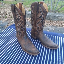 Distressed braune Handmade