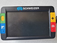 SCHWEIZER eMag 43, elektronische Leselupe,neue Motorbatterien (53,00 EU) incl.