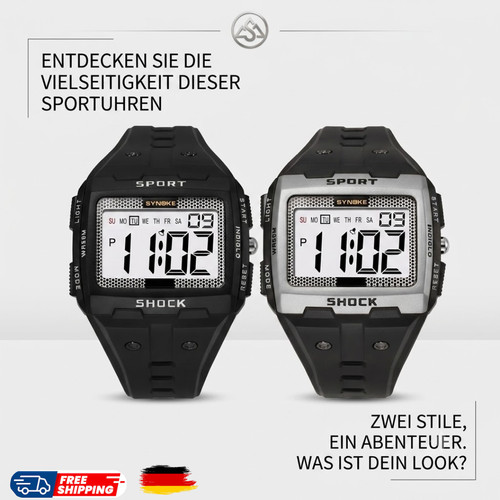 Synoke herren digitaluhr - synoke,