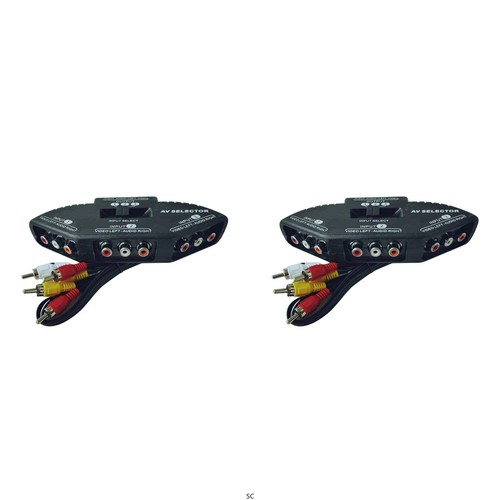 Wege audio video av - 2x, 3-wege