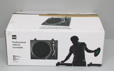 Dual DTJ 301-1 Professioneller USB-DJ-Plattenspieler Viny - PC-Kodierung Schwarz