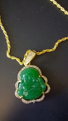 Buddha anhänger mit - mit, kette