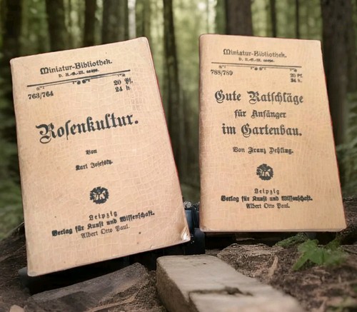 Alte rosenkultur büchlein - alte, rosenkultur,