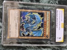Blue Eyes White Dragon Blauäugiger Weiße Drache Gca Grading 10 Ähnlich Wie PSA