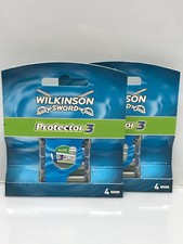 40 x Wilkinson Sword Protector 3 Rasierklingen   Neu / OVP 