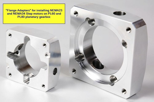 Flange shaft adapter nema23 - flange, adapter-nema23