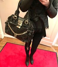 Original Chloé Paddington XL schwarz iconic designer Tasche (Henkeltasche)