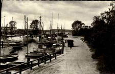 Schiffe ~1955/65 Schiff Yacht Boote im Ostsee Hafen von NIENDORF Ansichtskarte