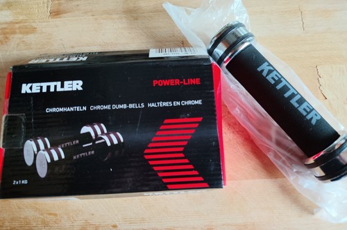 Original kettler chromehanteln - kettler,