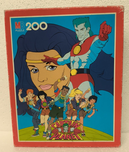 Captain planet puzzle 200 - planet, mb