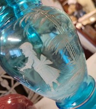 Glaskrug Glaskanne Türkis