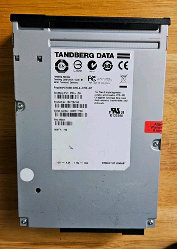 Tandberg data 3500 lto - data, 3500-lto