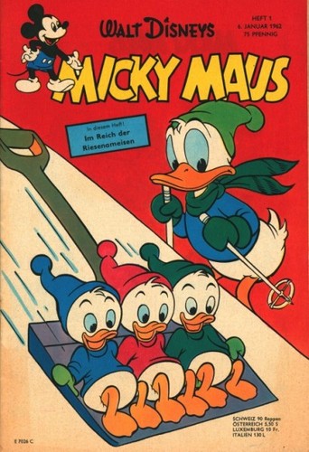 Micky maus 1962 ehapa - 1962, ⭐