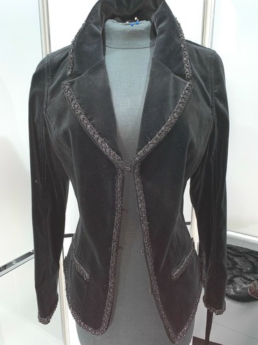 Renzo blazer samt schwarz - renzo,