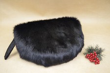 Muff fell pelz echt - pelz,
