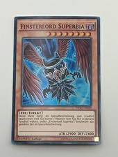 Yu-Gi-Oh! Einzelkarte Finsterlord Superbia bespielt
