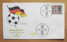 WM 1966 Finale Ersttagsbrief FDC DEUTSCHE Ausgabe mit Bonner Briefmarke 30.7.66 #1