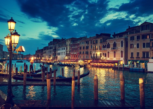Wandbild canal grande - grande, im