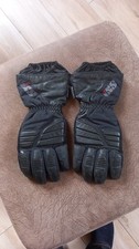 Motorradhandschuhe / schwarz /