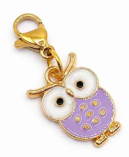 Eule charm clip anhänger - charm,