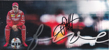 Autogramm - Sebastian Vettel (Motorsport) - Formel 1 - Ferrari